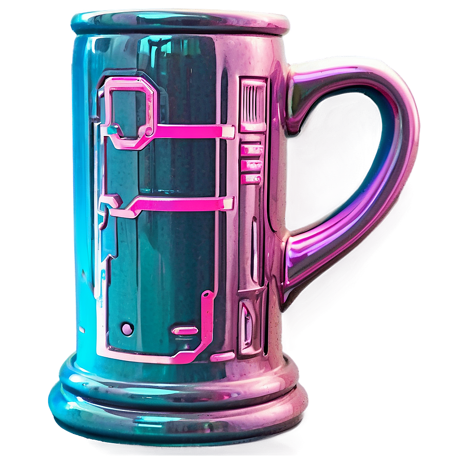 Cyberpunk Aesthetic Mug Png Age9 PNG image