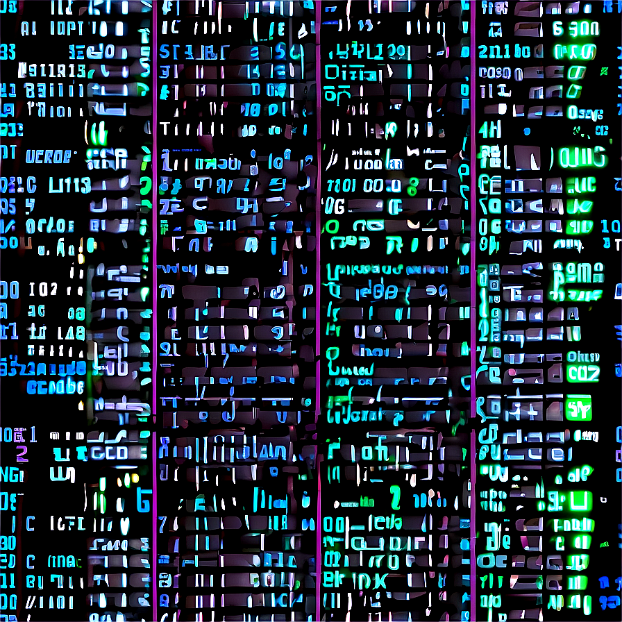 Cyberpunk Matrix Code Aesthetic Png Jnk44 PNG image