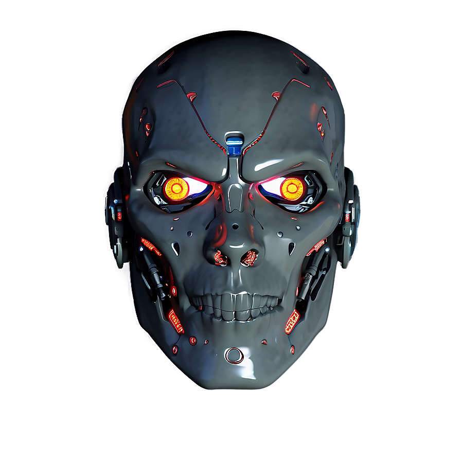 Cyborg Head Image Png 06212024 PNG image