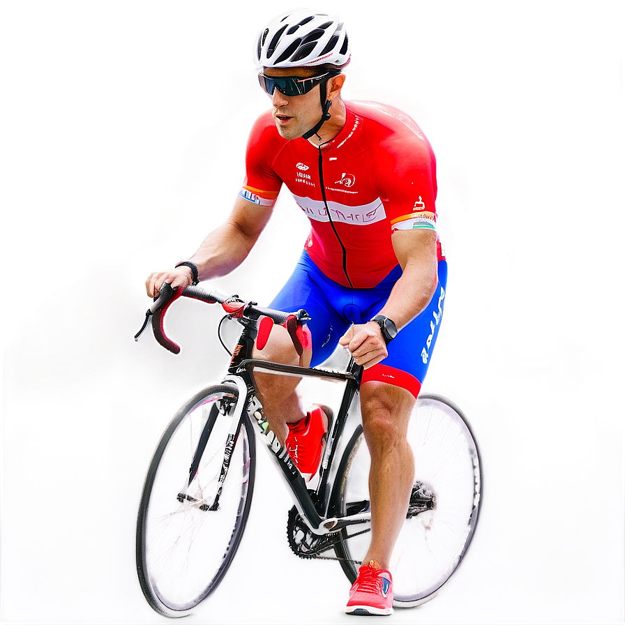 Cyclist A PNG image