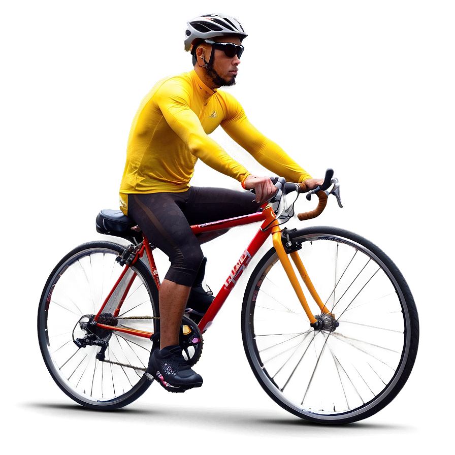 Cyclist D PNG image