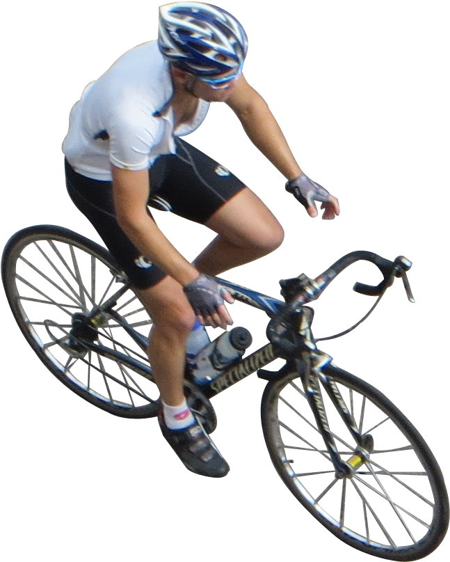 Cyclistin Action Road Biking PNG image