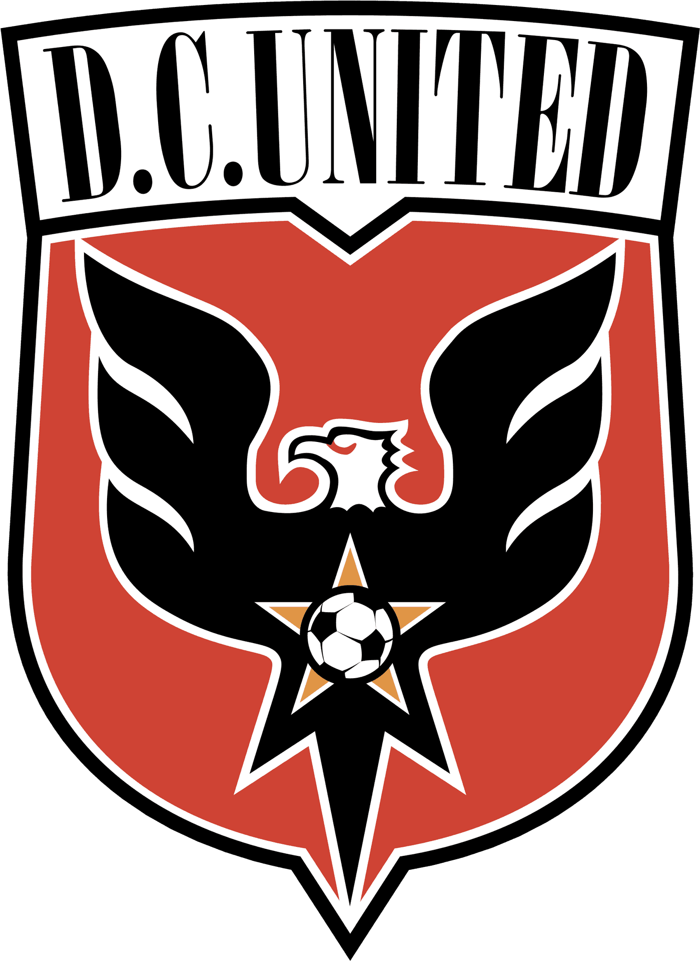 D C United Soccer Club Crest PNG image