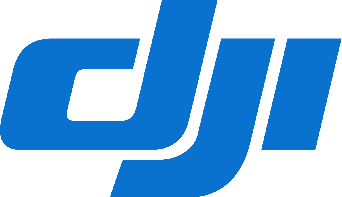 D J I Logo Blue Background PNG image