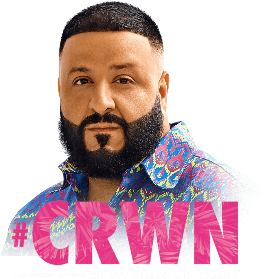 D J Khaled C R W N Event Promo PNG image