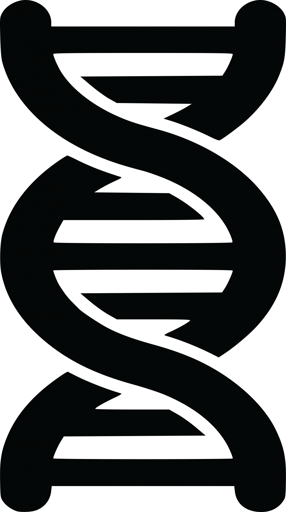 D N A Double Helix Icon PNG image