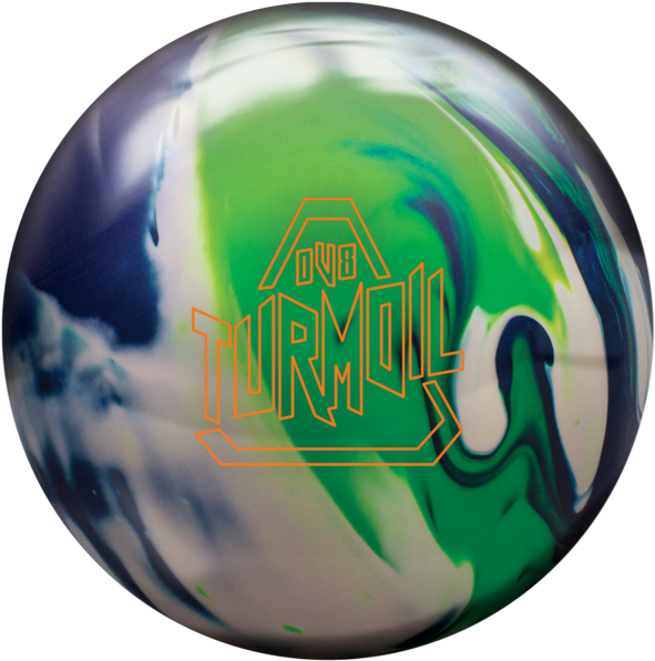D V8 Turmoil Bowling Ball PNG image