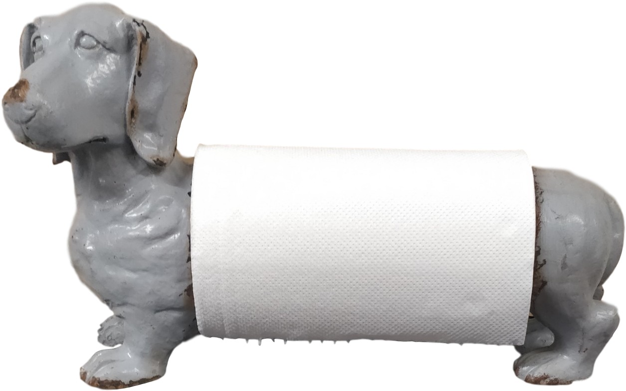 Dachshund Paper Towel Holder PNG image