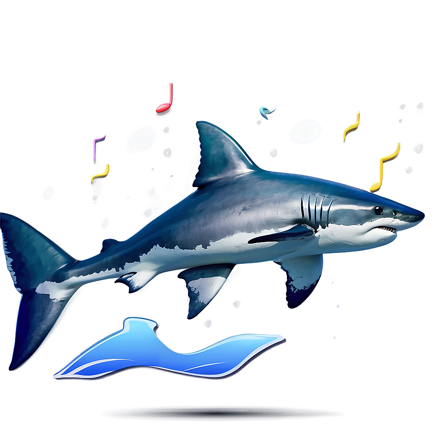 Daddy Shark Music Png Rdl51 PNG image