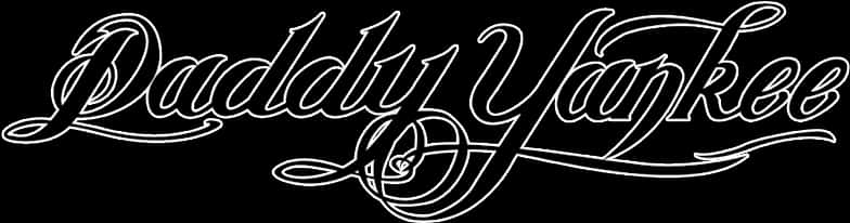 Daddy_ Yankee_ Logo_ Black_ Background PNG image