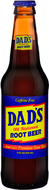 Dads Root Beer Bottle PNG image