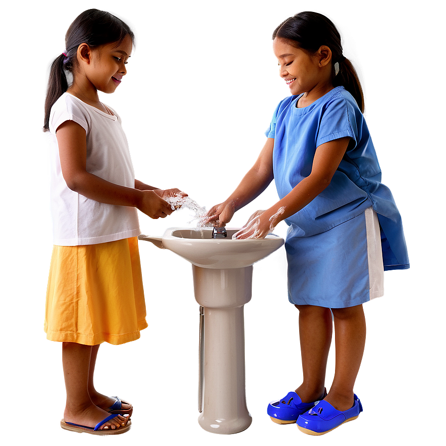 Daily Routine Hand Washing Png 06122024 PNG image