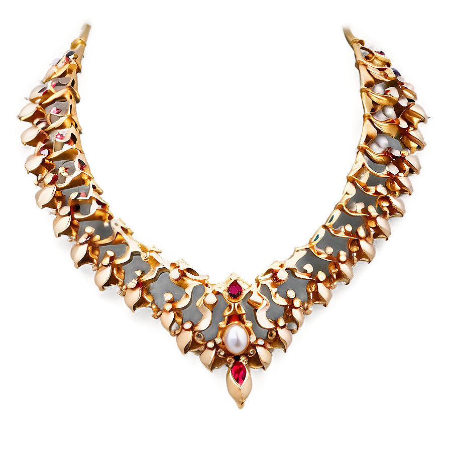 Dainty Gold Necklace Png 86 PNG image