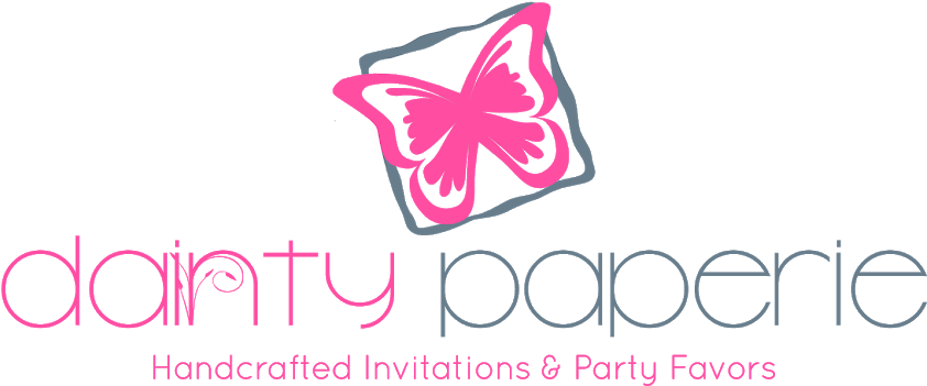 Dainty Paperie Logo Butterfly PNG image