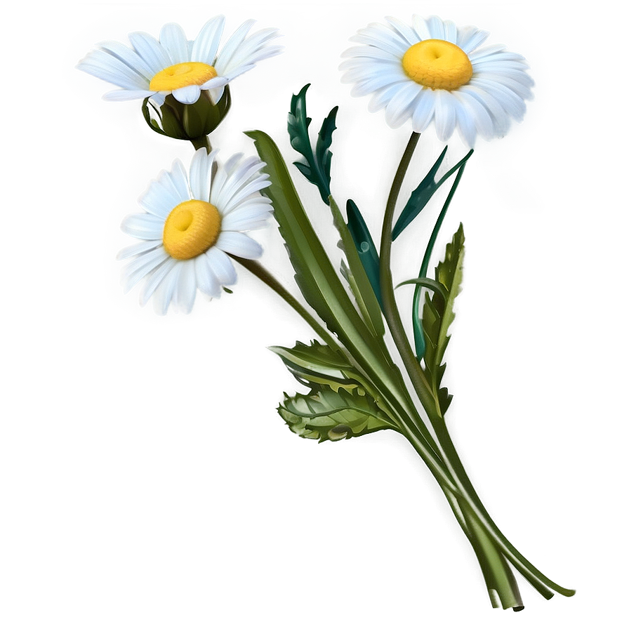 Daisy Bouquet Png 05212024 PNG image