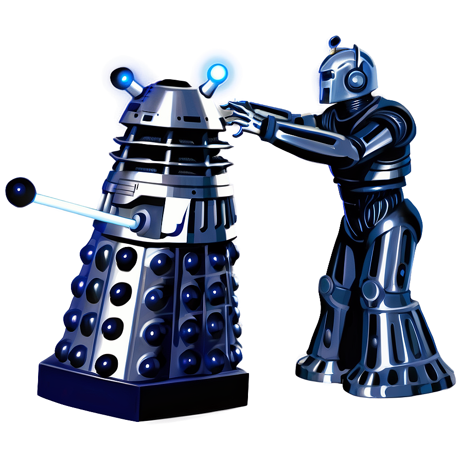 Dalek Vs Cyberman Png 12 PNG image