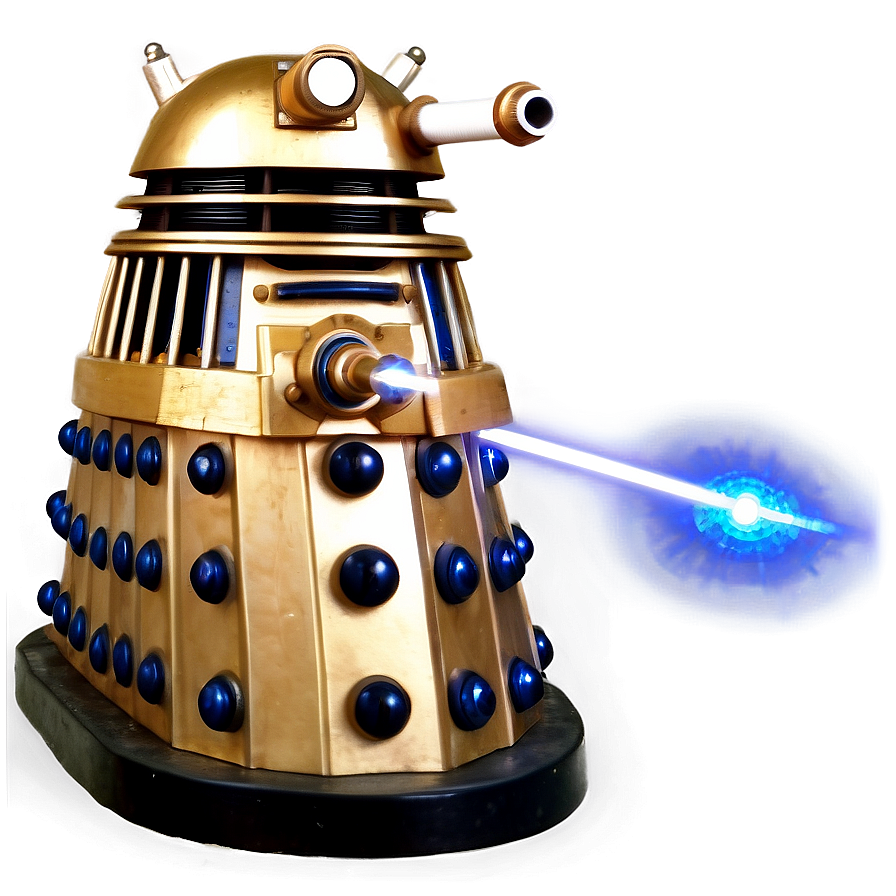 Dalek With Laser Png 06242024 PNG image