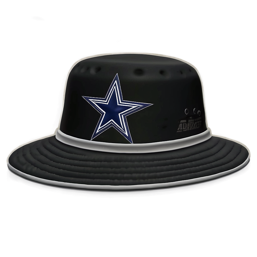 Dallas Cowboys Blackout Hat Png 06292024 PNG image