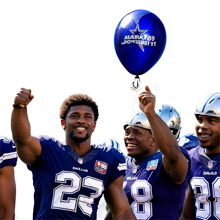 Dallas Cowboys Celebration Png Imo PNG image