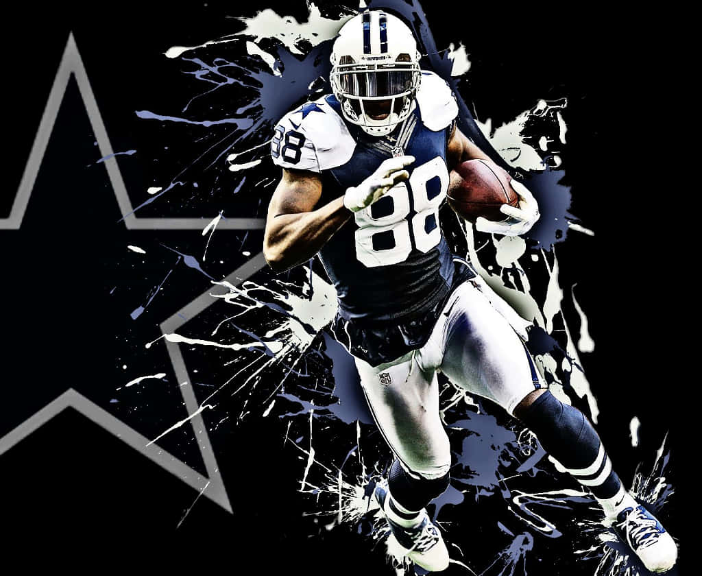 Dallas Cowboys Player Dynamic Artwork PNG image