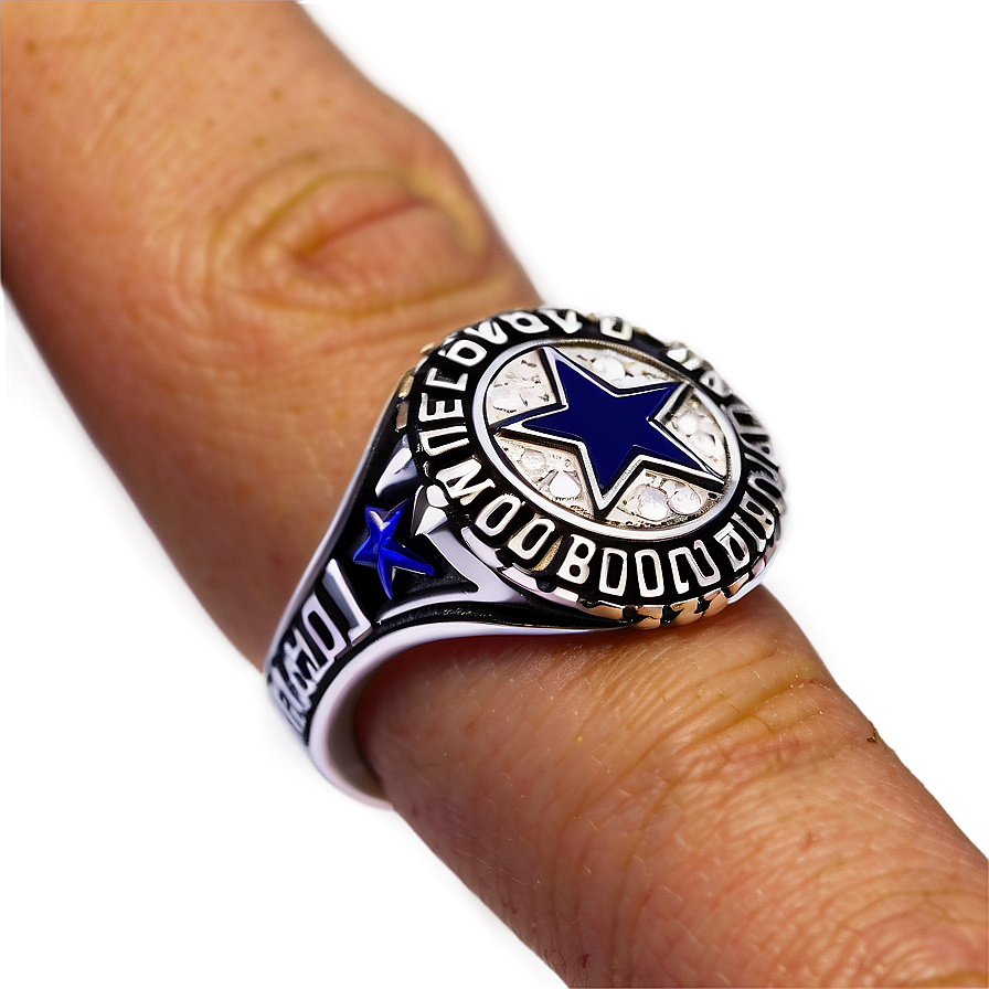 Dallas Cowboys Ring Png Dqm81 PNG image