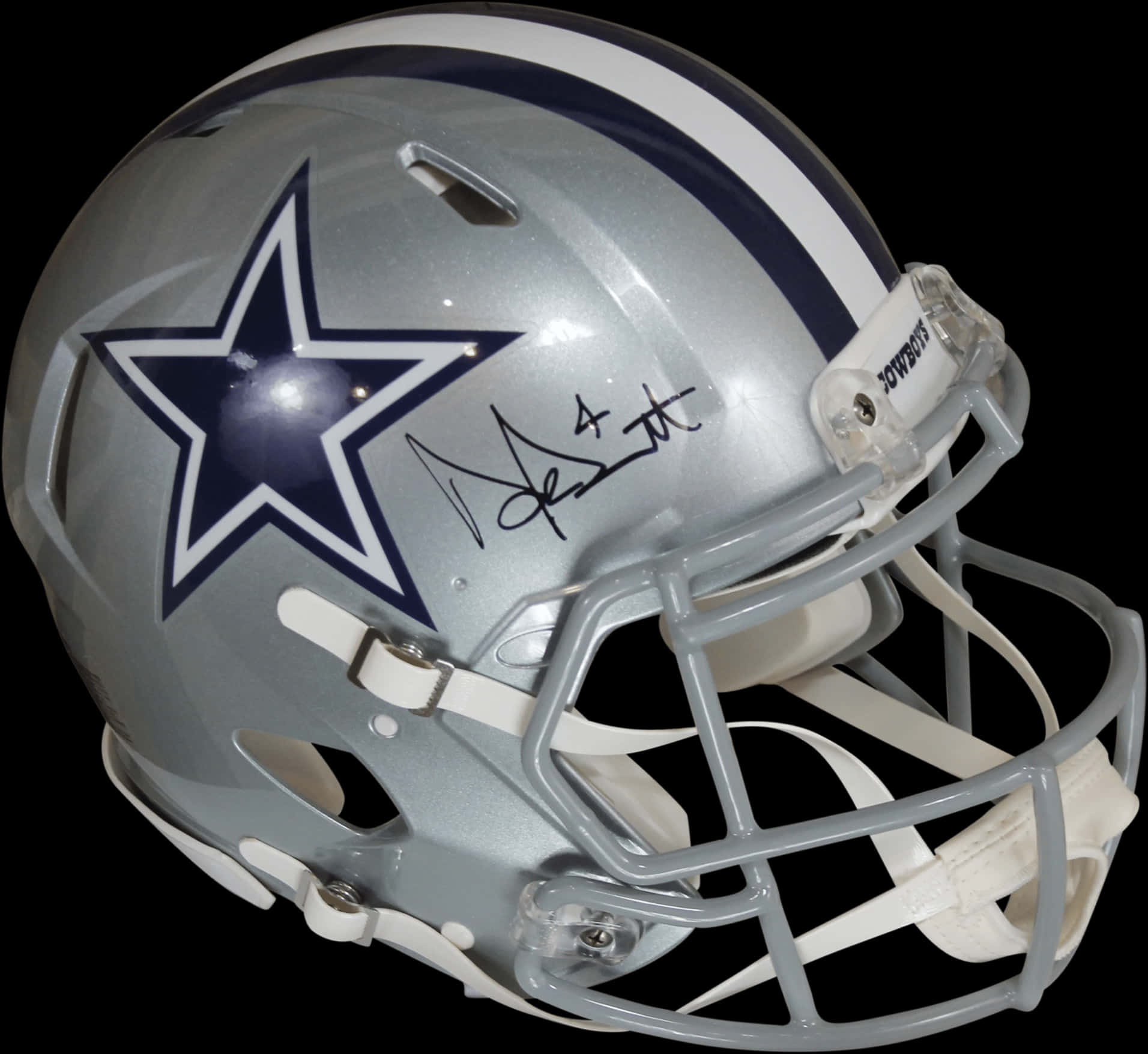 Dallas Cowboys Signed Helmet PNG image