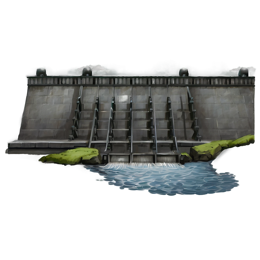 Dam B PNG image