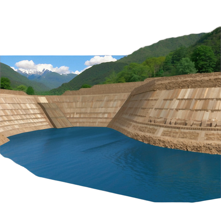 Dam Construction Progress Png 96 PNG image