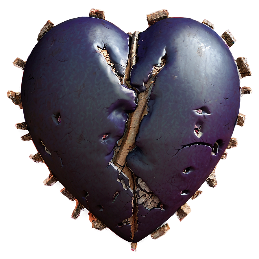 Damaged Heart Emoji Png Stg72 PNG image