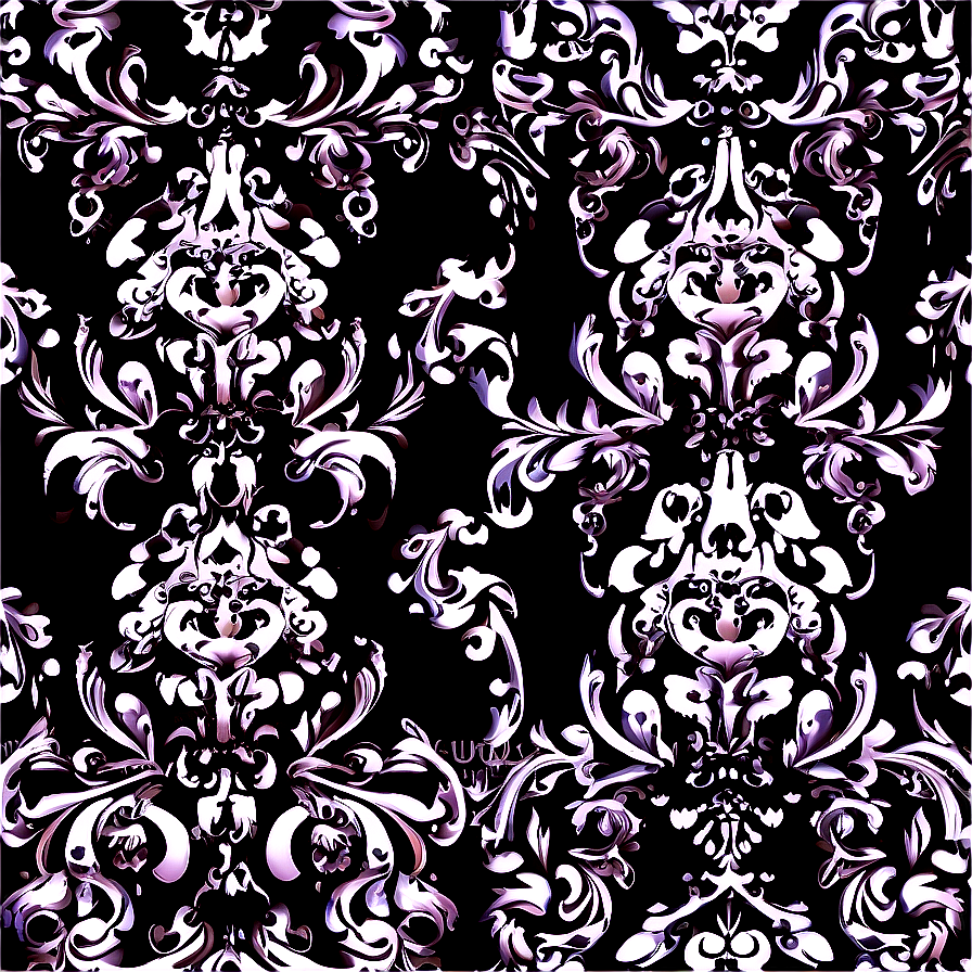 Damask Print Png 63 PNG image