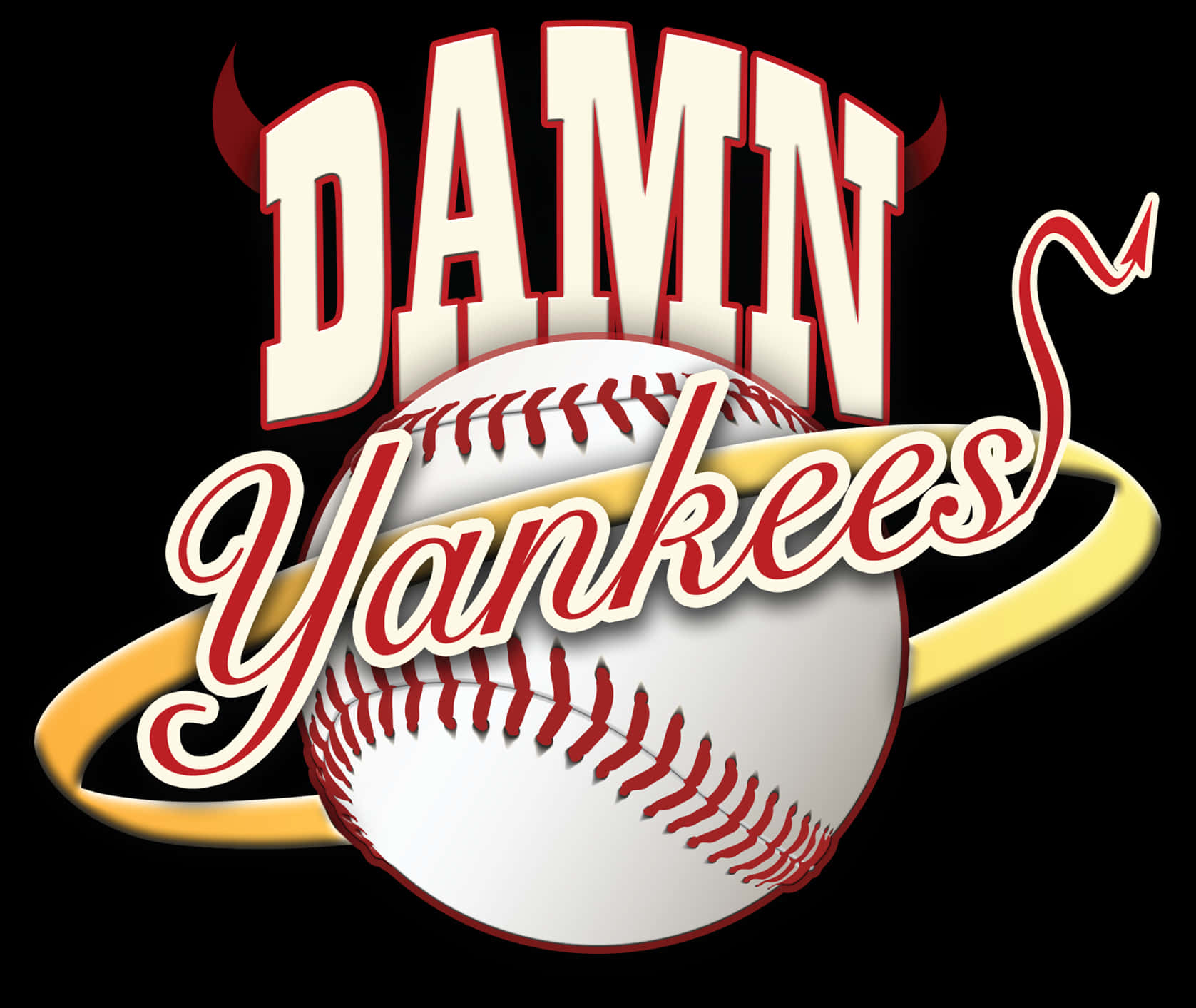 Damn Yankees Baseball Logo PNG image