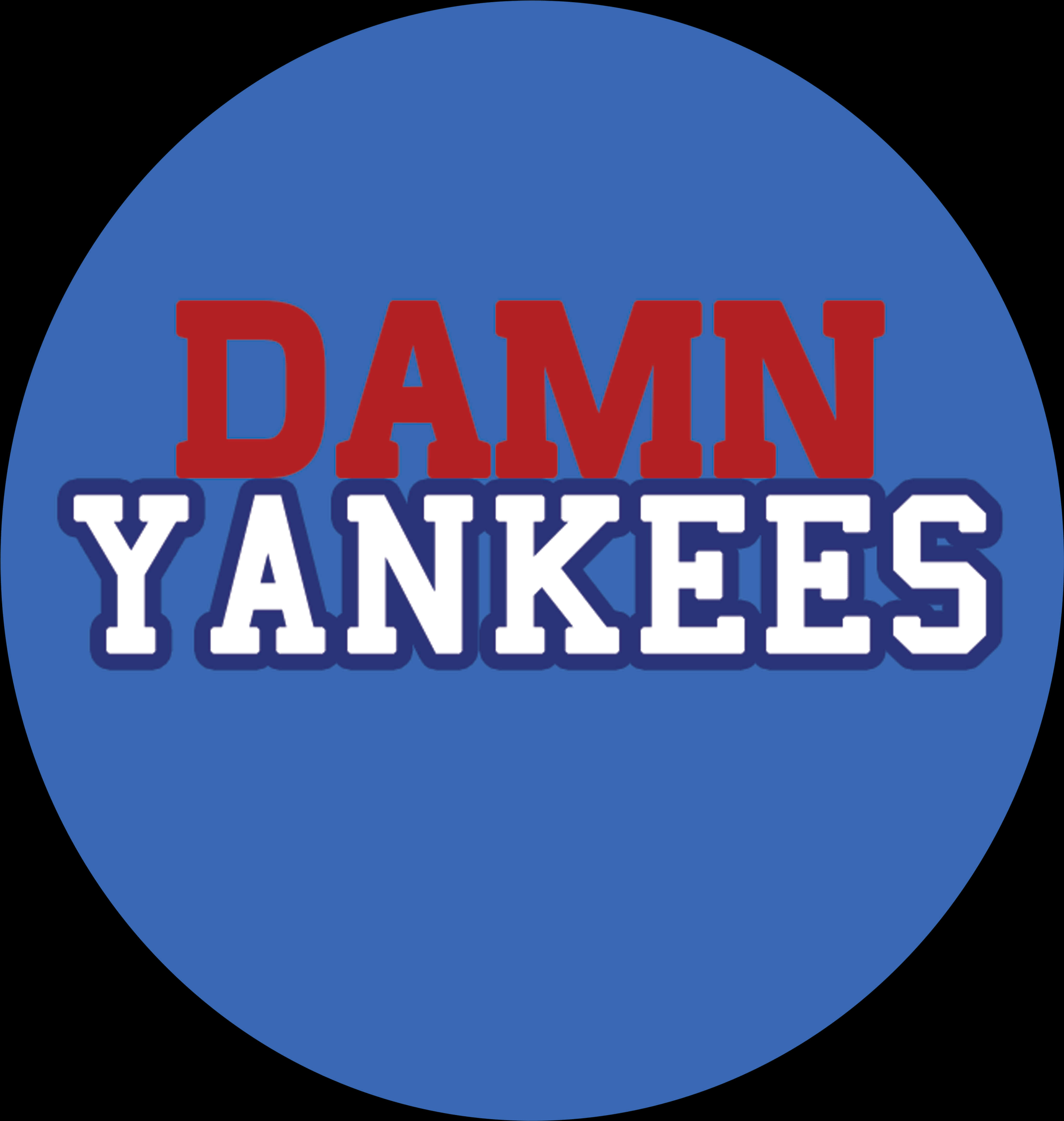 Damn Yankees Logo Parody PNG image