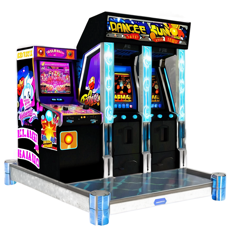 Dance Arcade Games Png Vwr23 PNG image