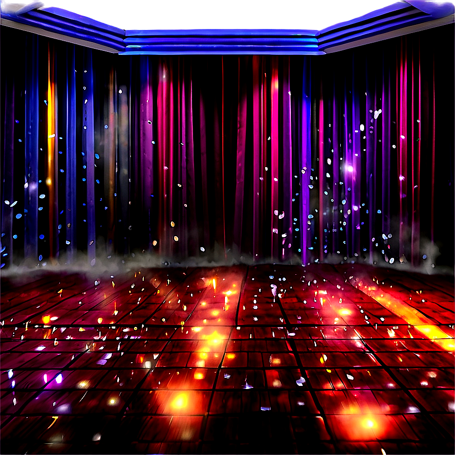 Dance Floor With Fog Png 06262024 PNG image