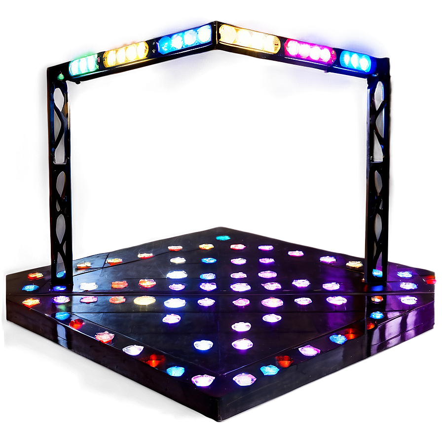 Dance Floor With Lights Png 80 PNG image