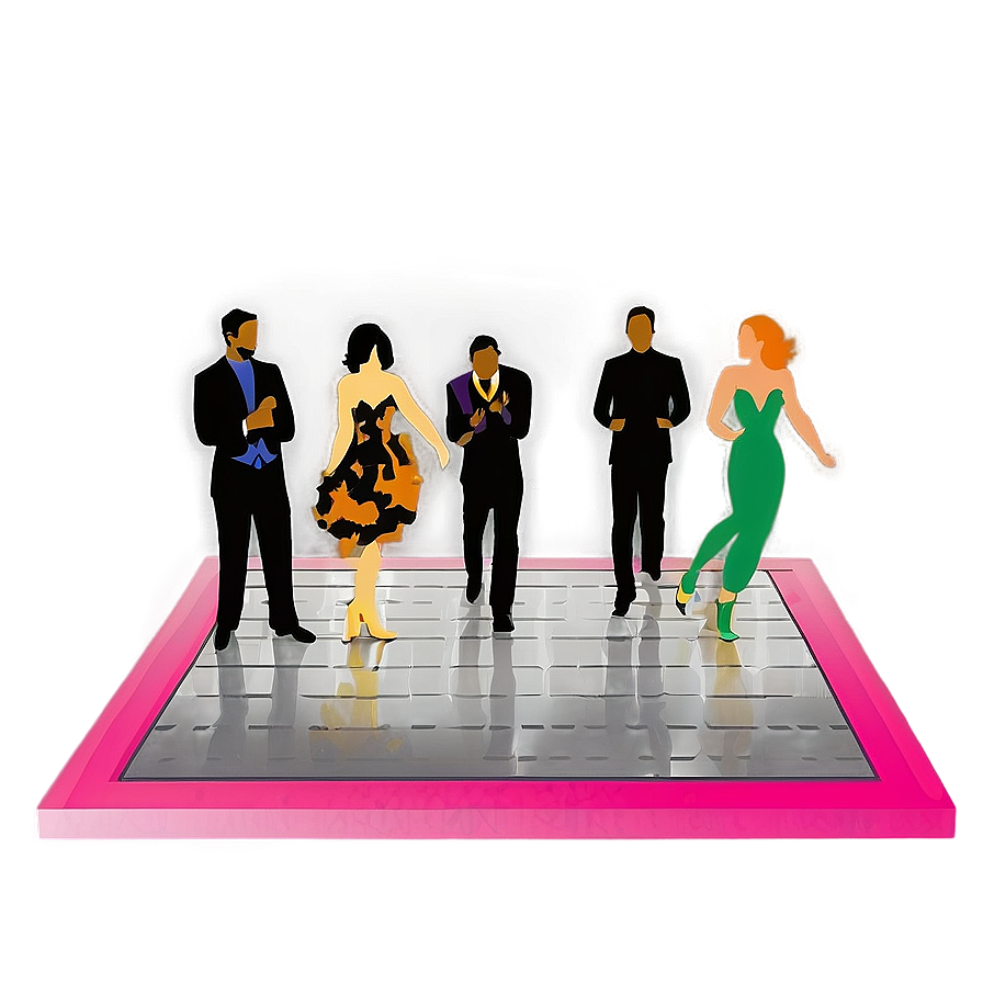 Dance Floor With People Png Isw PNG image