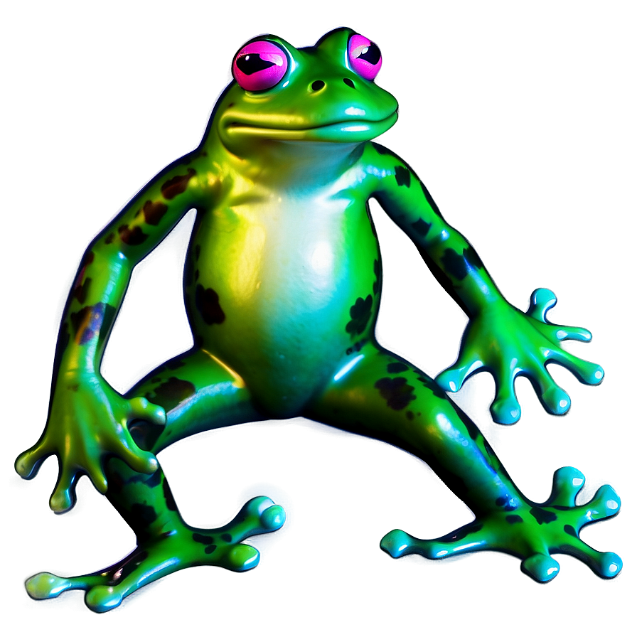 Dancing Frog Clipart Png 06262024 PNG image