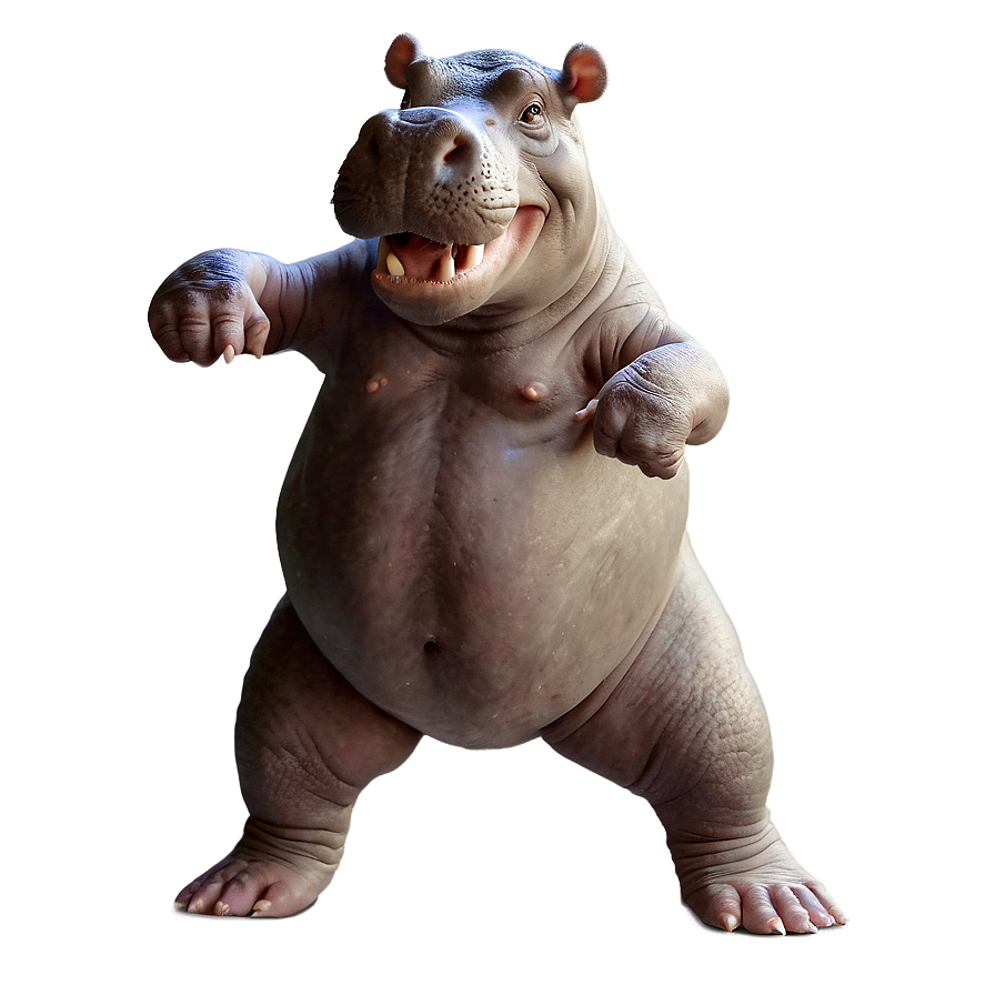 Dancing Hippo Png Kih PNG image