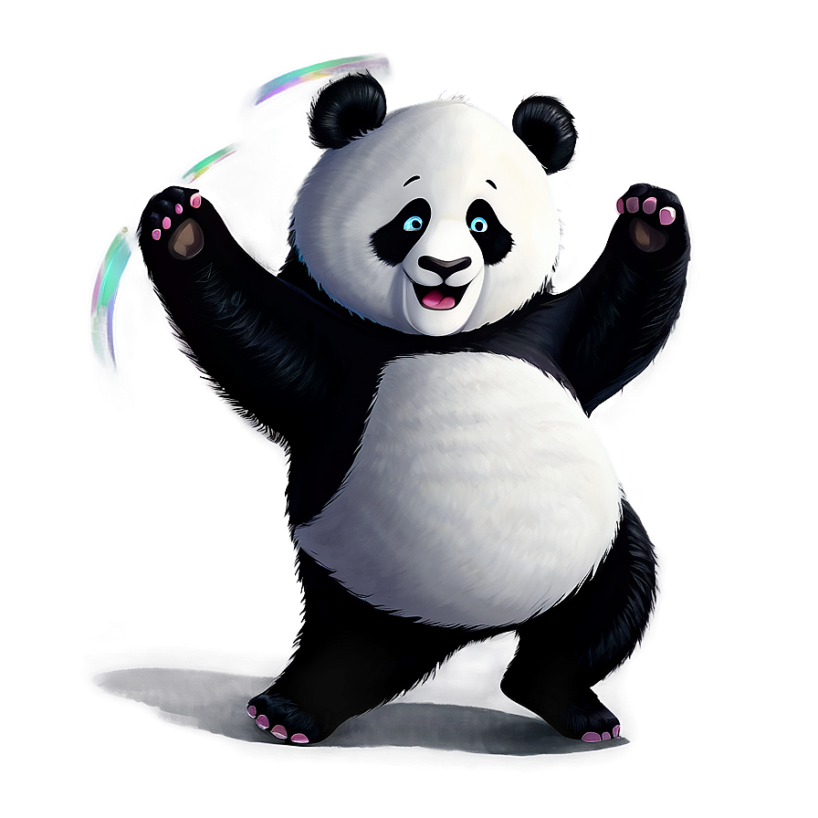 Dancing Panda Animation Png Sqt47 PNG image