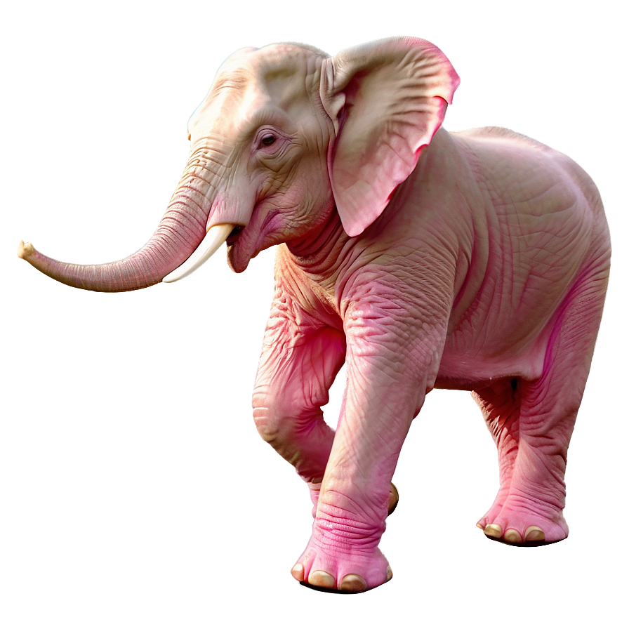 Dancing Pink Elephant Png 06292024 PNG image