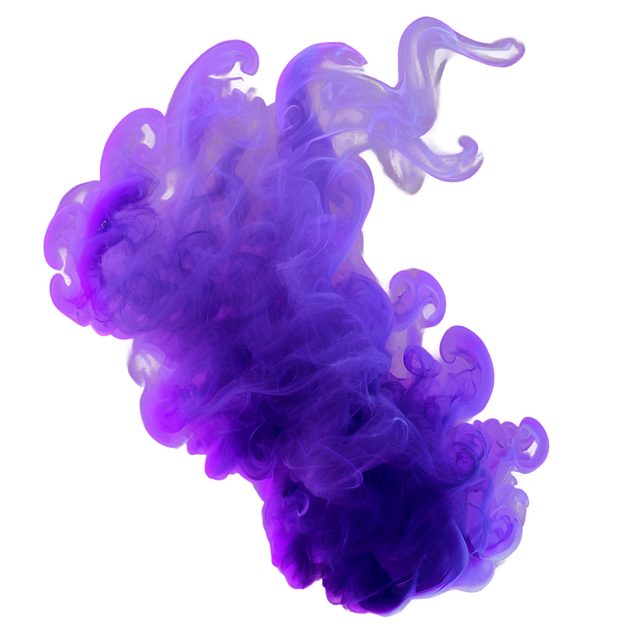 Dancing Purple Smoke Png 06122024 PNG image