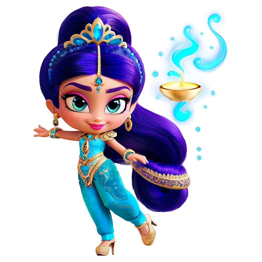 Dancing Shimmer And Shine Characters Png 61 PNG image