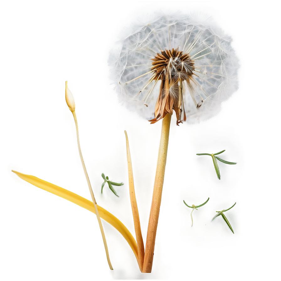 Dandelion In Autumn Png 40 PNG image