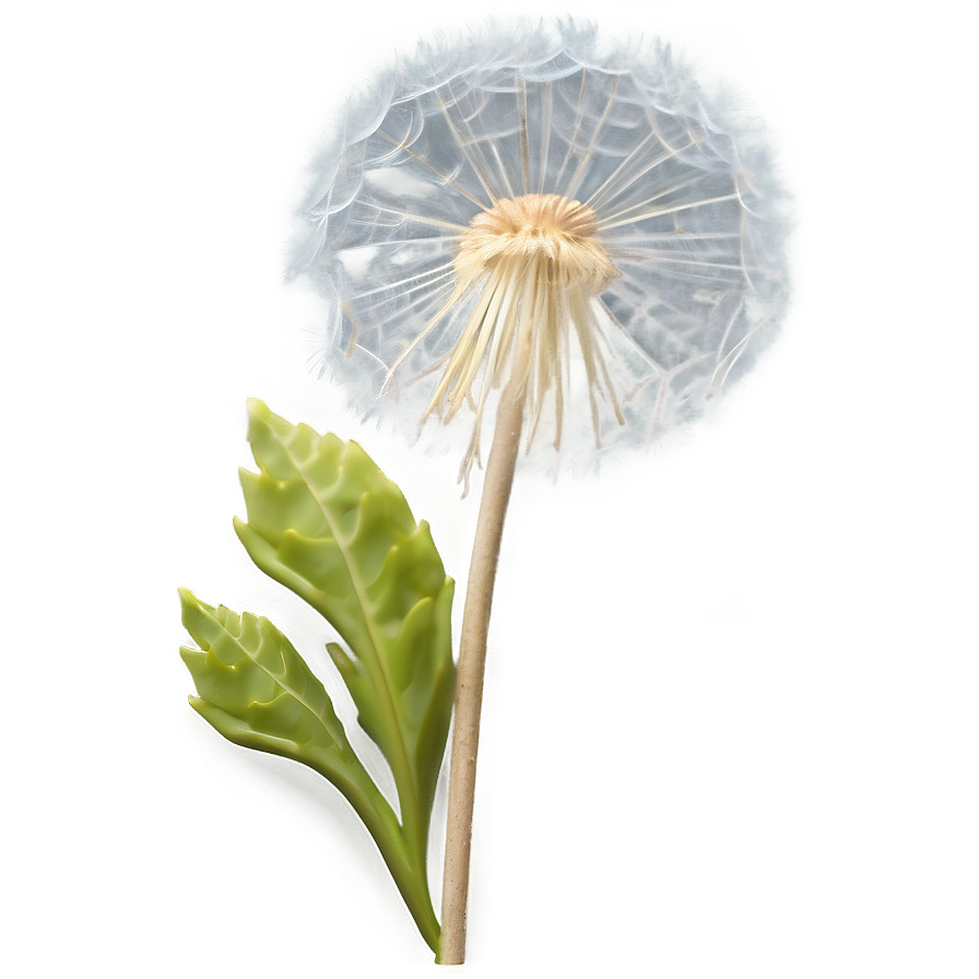 Dandelion In Blue Sky Png Sfn36 PNG image