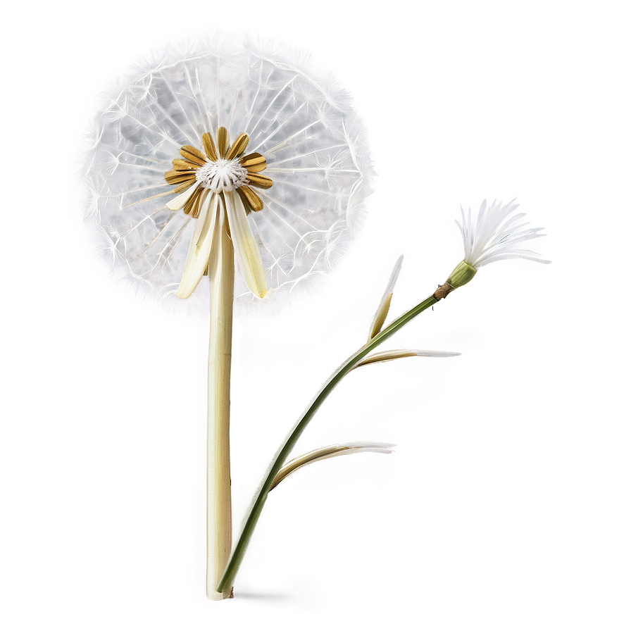 Dandelion Symbolism Art Png Ngi39 PNG image