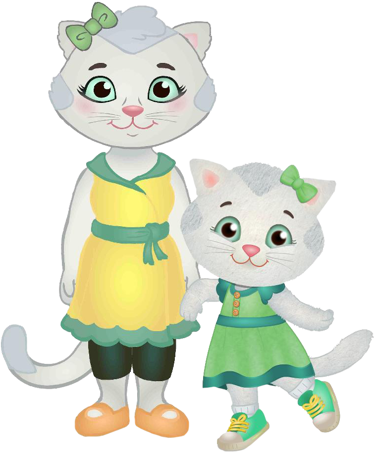 Daniel Tiger Characters Katerina Kittycat PNG image