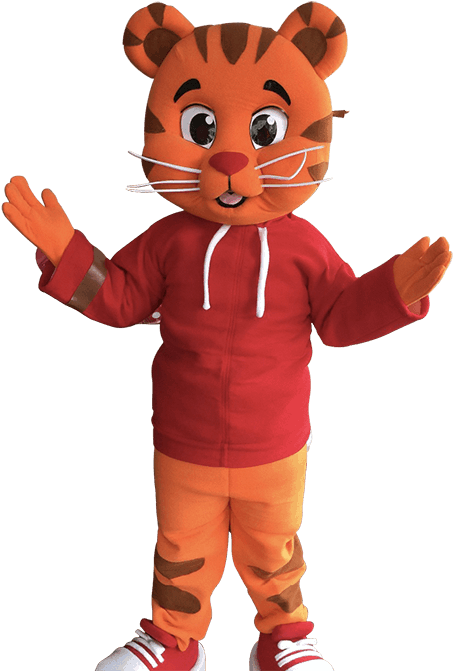 Daniel Tiger Costume Character PNG image