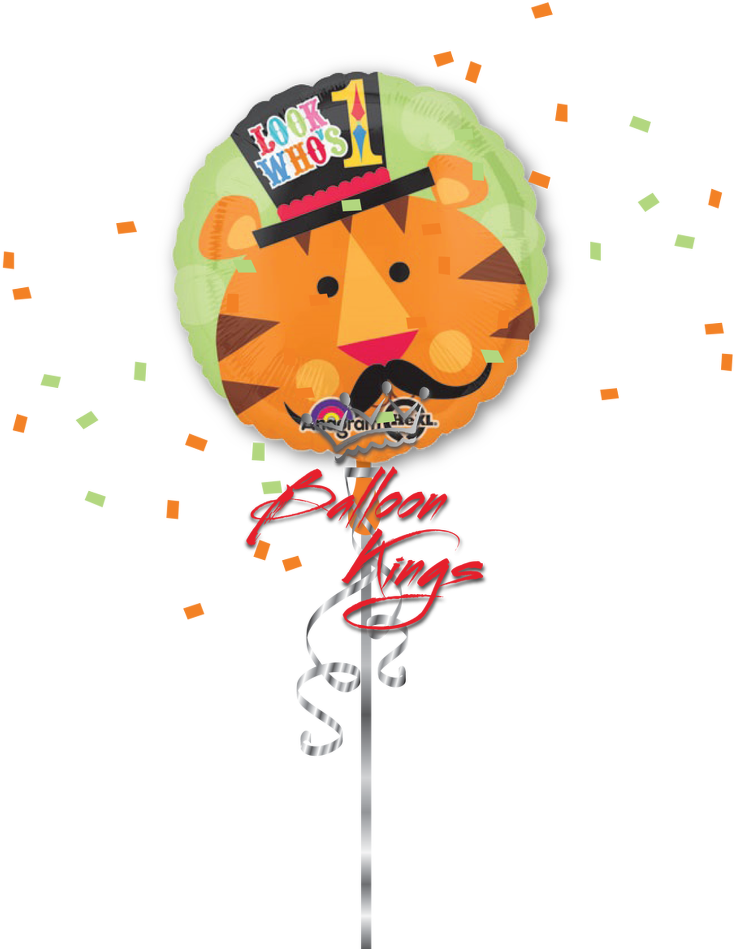 Daniel Tiger First Birthday Balloon PNG image