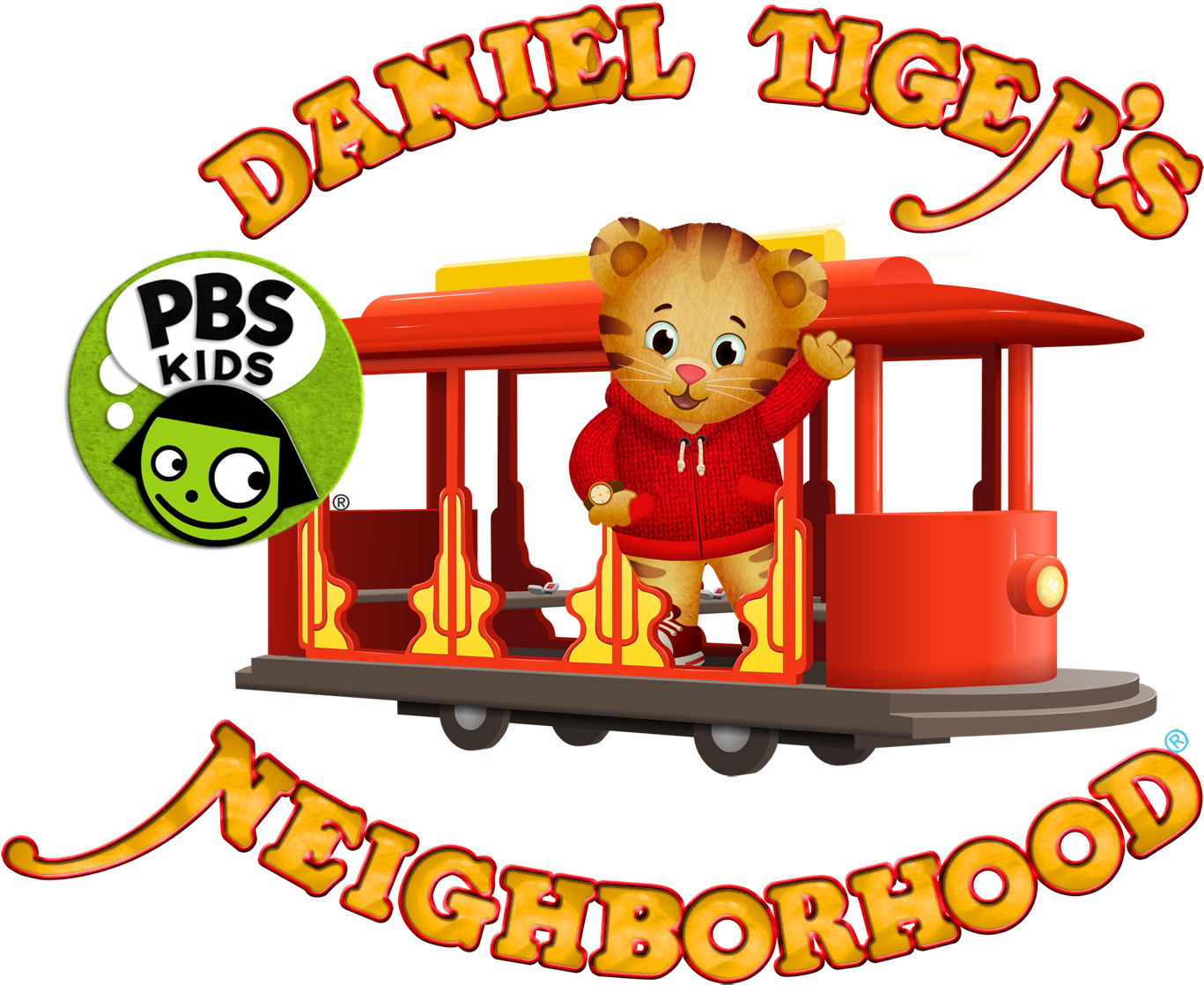 Daniel Tiger Trolley Adventure PNG image