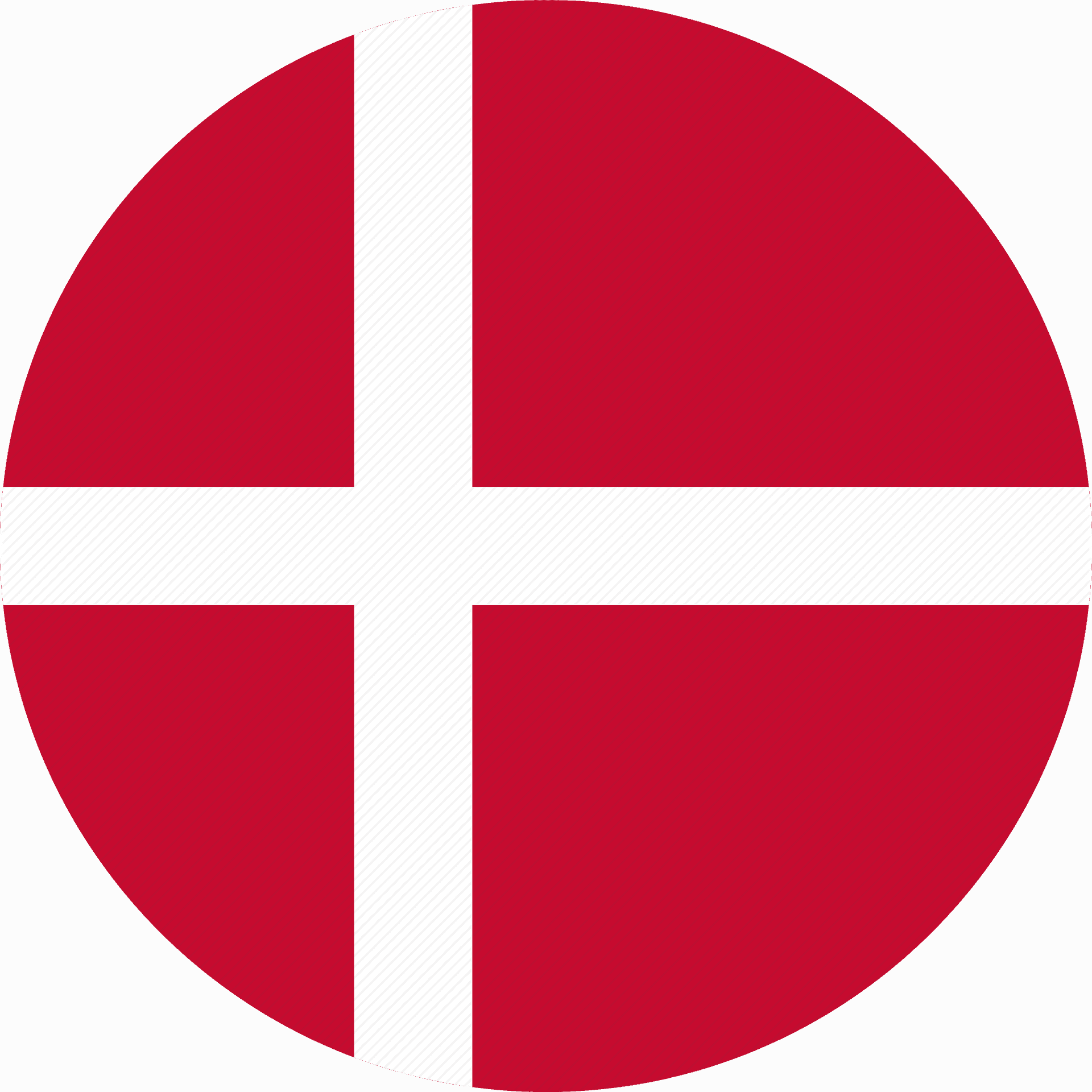 Danish Flag Design PNG image